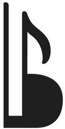B logo