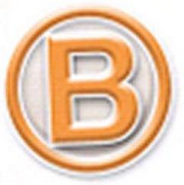 B logo