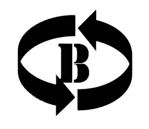 B logo