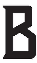 B logo