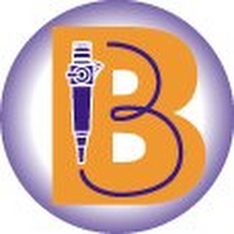 B logo
