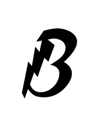 B logo