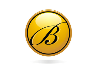 B logo