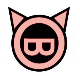 B logo