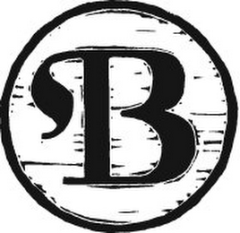 B logo