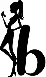 B logo