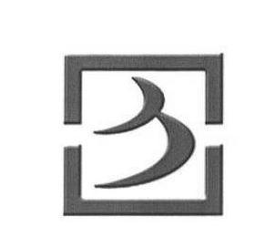 B logo