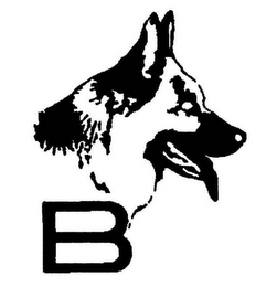 B logo