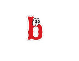 B logo