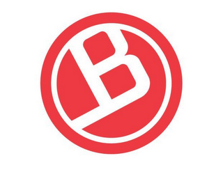 B logo