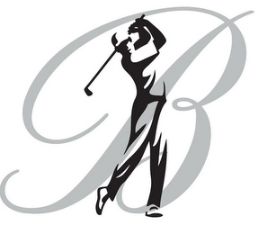 B logo
