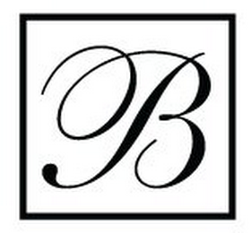 B logo