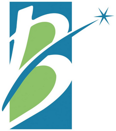 B logo