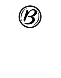 B logo