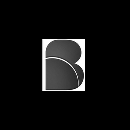 B logo
