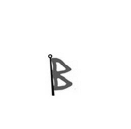 B logo