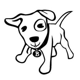 B logo