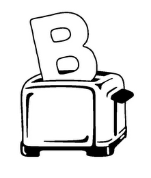 B logo