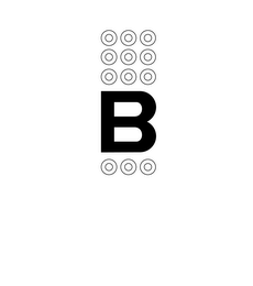 B logo