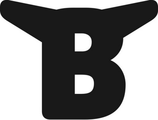 B logo