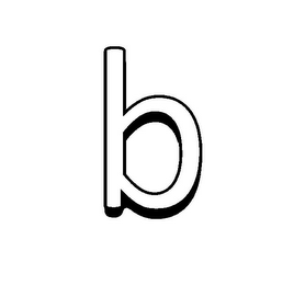 B logo