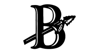 B logo