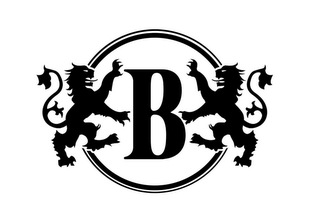 B logo