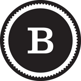 B logo