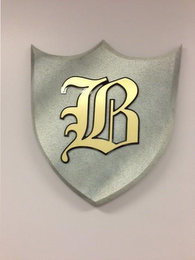 B logo