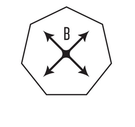 B logo