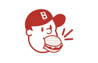 B logo