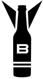 B logo