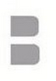 B logo