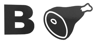 B logo