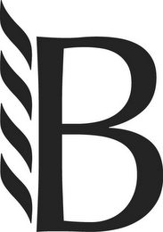B logo