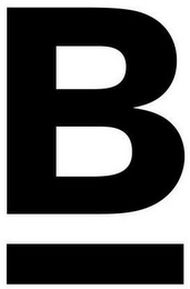 B logo