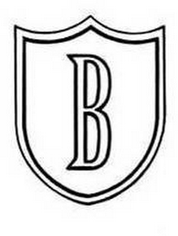 B logo