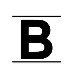 B logo