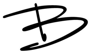 B logo