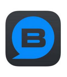 B logo