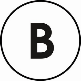 B logo