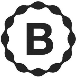 B logo