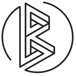 B logo