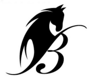 B logo