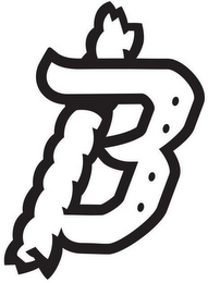 B logo