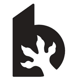 B logo