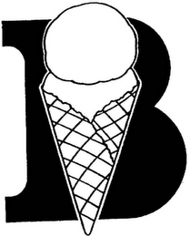 B logo