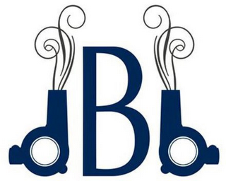 B logo