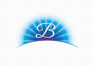 B logo