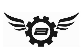 B logo
